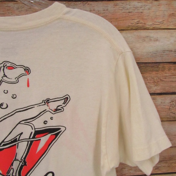 Marvelous Yung Gravy Cream/Black/Orange Martini Tee M - Picture 14 of 15